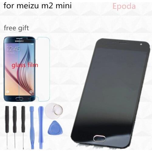 AAA Quality LCD +Frame For MEIZU M2 Mini Lcd Display Screen Replacement For MEIZU M2 MINI Digiziter Aseembly