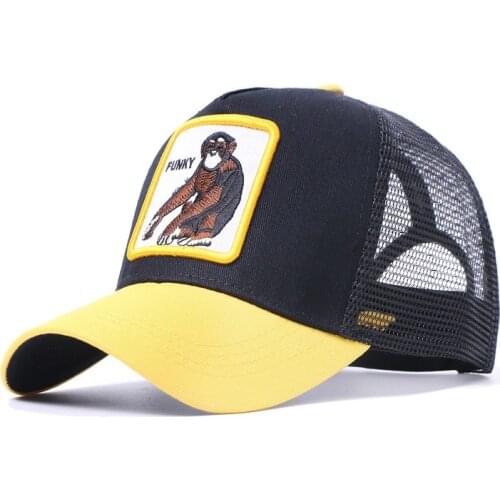 Fashion Mesh Baseball Cap Unisex Lovely Animals Pig Caps Women Men Snapback Cap Dad Hat Summer bone Adjustable gorras trucker