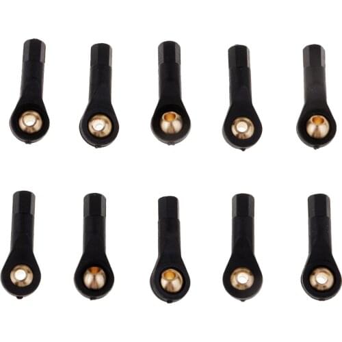 Nylon Universal Ball Head Buckle Push Rod Connector RC Model Part Accessories