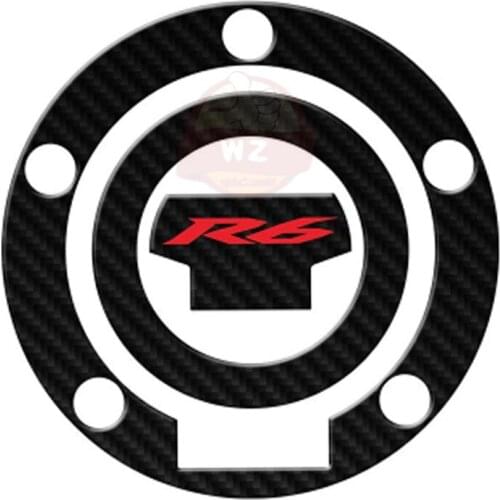 Suitable for Yamaha R6 YZF R6 Motorcycle Fuel Tank Sticker Decal 3D Fuel Tank Cover Protective Sticker