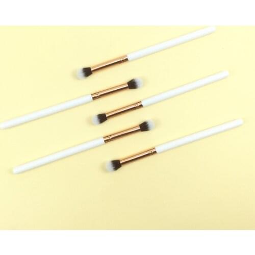 White Professional Eye Shadow Makeup Brush High Quality Synthetic Fibers Cosmetic Tools For Beauty