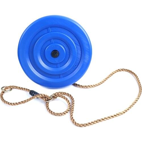 Hot Sale Children Swing Disc Toy Seat Kids Round Rope Swings Outdoor Playground Hanging Garden Play Entertainment Activity