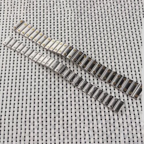 Stainless Steel Watch Band For Santos Womens Watch Bracelets Parts 14mm 18mm