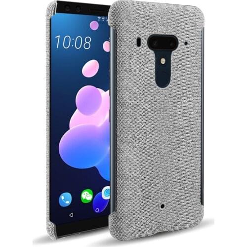 Cloth Cases For Htc U12 Plus Case For Htc U12 U 12 Plus Case Slim Retro Cloth Hard Cover For HTC U12 Plus / HTC U12+ 6.0 inch