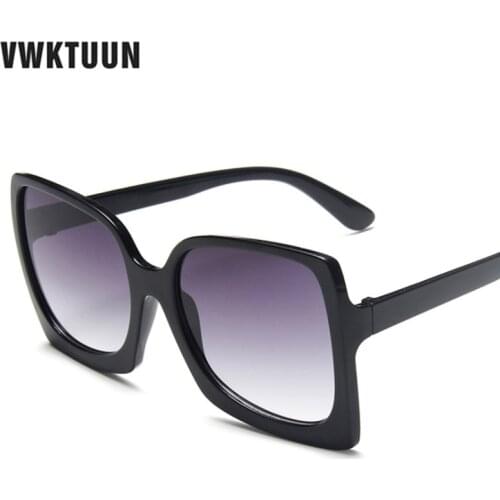 VWKTUUN Sunglasses Women Square Sun glasses For Mens Eyewear Driver Glasses UV400 Oversized Sunglasses Big Glasses UV400