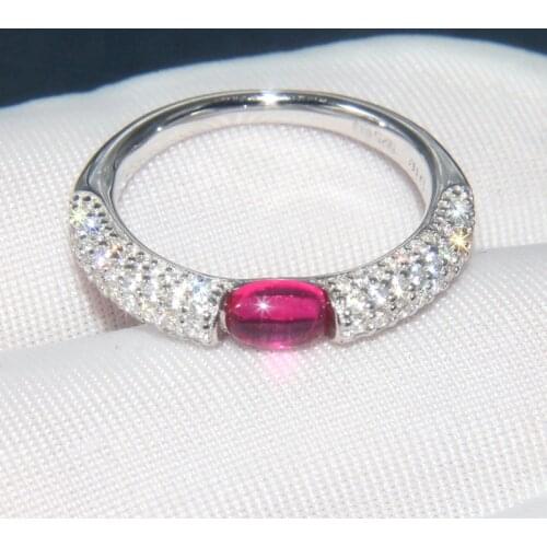 Colorful Candy Color Zircon Figner Ring 925 Sterling Silver Blue Pink Crystal Ring Fine Fashion Jewelry for Women Party Wedding