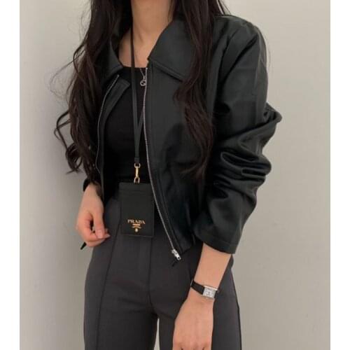 Женские кожаные куртки Zoki China At AliExpress