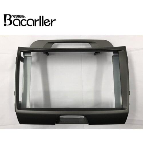 9 Inch Car Fascia For KIA SPORTAGE 2011- 2017 Dashboard Installation Trim Refitting Kit Frame Surround DVD GPS Bezel Frame