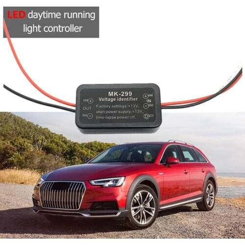Car LED Daytime Running Light Automatic ON/OFF Controller Module DRL Relay