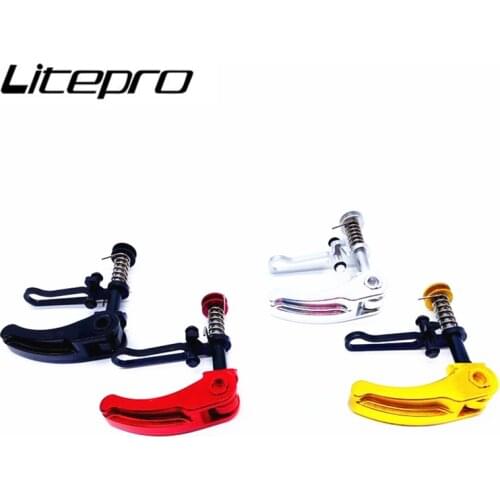 For Bromptom BMX Bicycle Aluminum Alloy Seatpost Clips Cycling Accessories