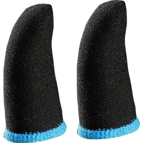 Gaming Finger Sleeves for Mobile Gaming, Smooth Operation, Anti-Sweat, Extremely Thin, Finger Sleeves for Mobile Phone