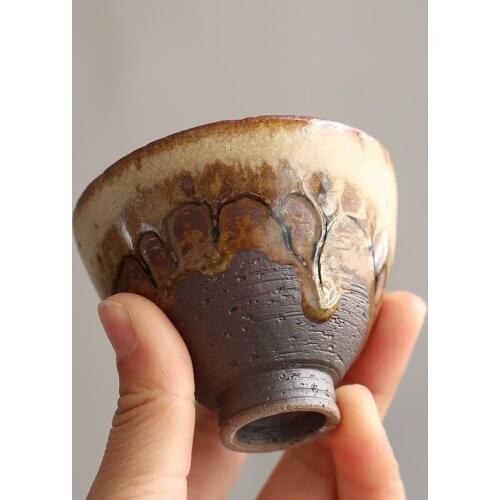 Stoneware Cup Ceramic Kiln Becomes Classic Kung Fu Home Tea Cup Gift Box Eco Friendly Drinkware Vasos Para Cafe