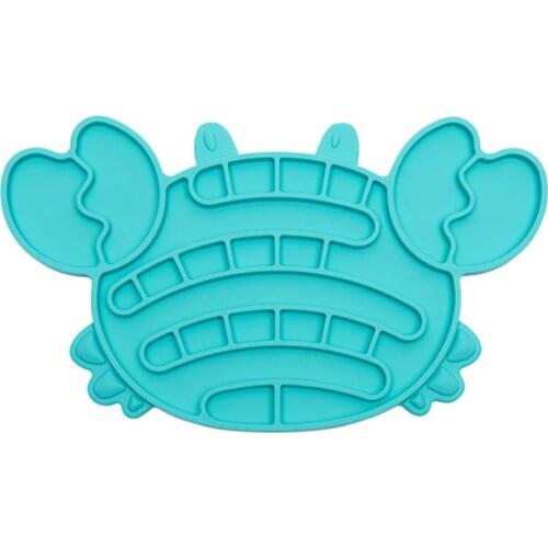 Dog Licking Mat Reduce Pet Anxiety Dog Training Toy Dog Peanut Butter Lick Pad BPA Free And Non-Toxic Strong Suction