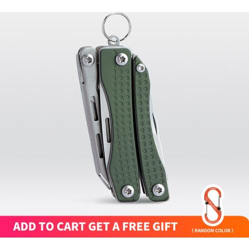 NexTool Mini Flagship Green Version 10 IN 1 Multi Functional Folding EDC Hand Tool Screwdriver Pliers Bottle Opener for Outdoor