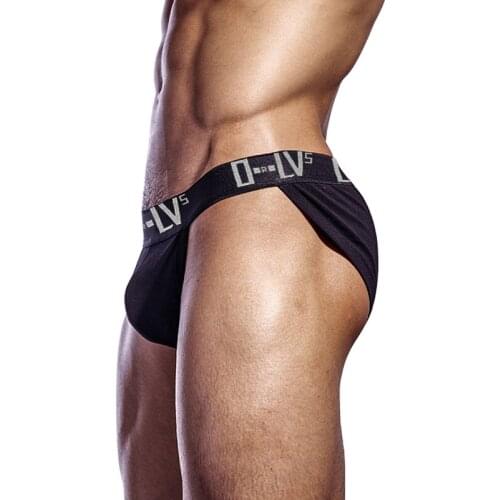 ORLVS Sexy Underwear For Gays Men Briefs Cotton Breathable Panties Penis Pouch Mens Underpants Cuecas Masculinas Man Slip Homme