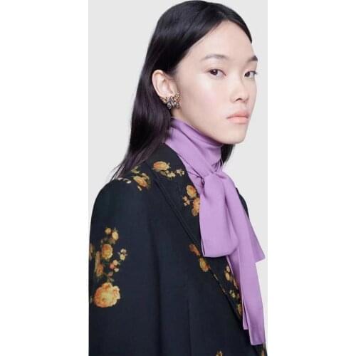 Rongho Brand Vintage Rainbow Crystal Butterfly earrings for women Brincos Insect cute earring femme jewelry