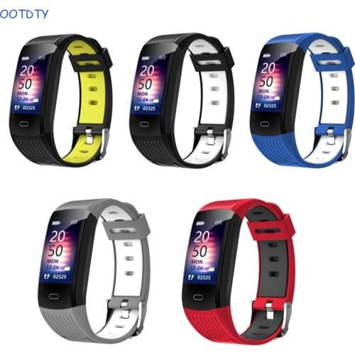 Smart Bracelet with Heart Rate Monitoring Weather Music Wristwatch Waterproof Men Women Sport Digital Watch Custom Wallpaper
