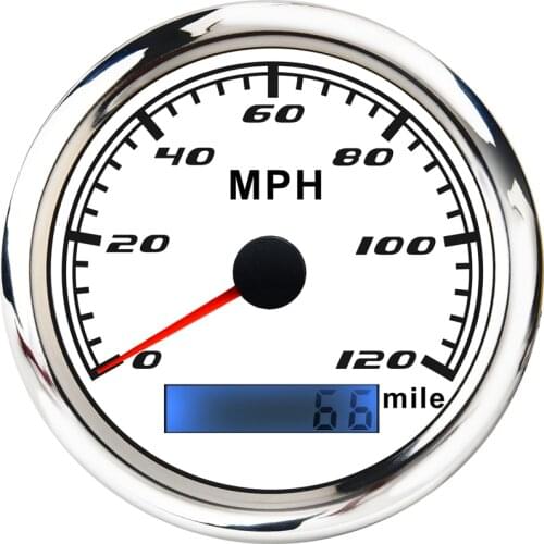Waterproof Car Boat GPS Speed Gauge 30MPH 60MPH 120MPH GPS Speedometer Gauge fit for 9~32V