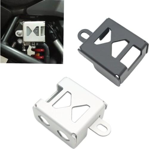 Rear Brake Fluid Reservoir Guard Cover For Suzuki DL1000 V-Strom 2015-19 Protect T6 6061 Billet Aluminum