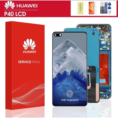 6.1'' Original Lcd Screen For HUAWEI P40 Lcd Display Touch Screen Digitizer Assembly Replacement For Huawei P40 Lcd Screens
