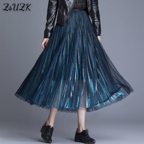 Женские юбки в складку ZUZK China At AliExpress