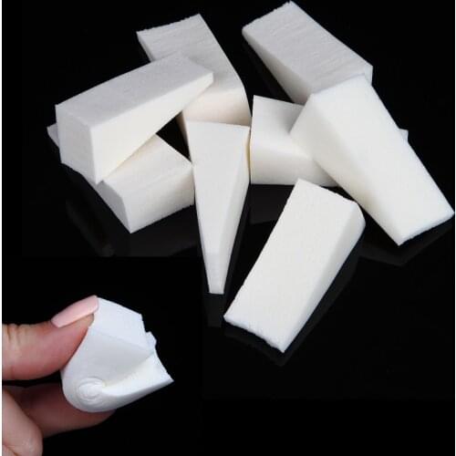 8/12/16pcs Triangle Beauty Powder Base Cream Makeup Sponge Puffs Facial Foundation Smooth Puff Cosmetic Tool