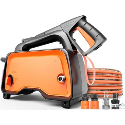 Automatic Portable High-Pressure Car Washing Machine 220V/1200W Small Household Drainage Pump Water Gun Cleaning Machine