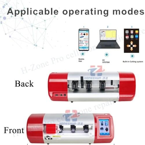 Newest Auto Film Cutting Machine Phone LCD Screen Back Cover Protector Cutting Machine for Phone Watch Airpods Camera