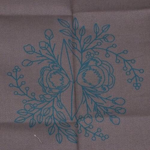 Flower Pattern Cross Stitch Stamped Embroidery Kit for Beginners Starters Stamped Embroidery Crafts DIY Sewing Crafts