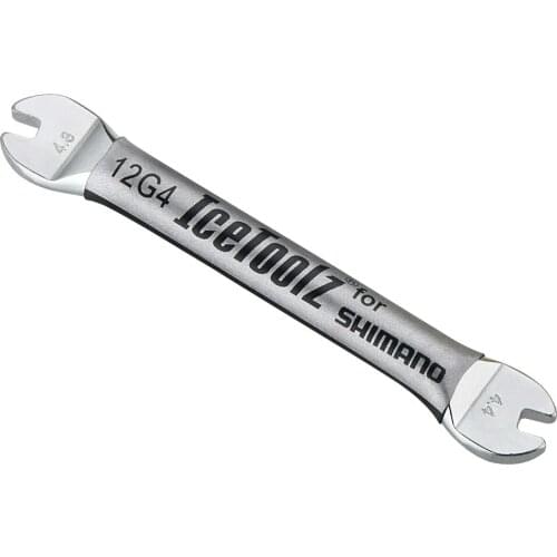 Icetoolz Spoke Wrench For Shimano 4.3 /4.4mm Nipples, 12G4 Bicyle Spoke Repair Tools