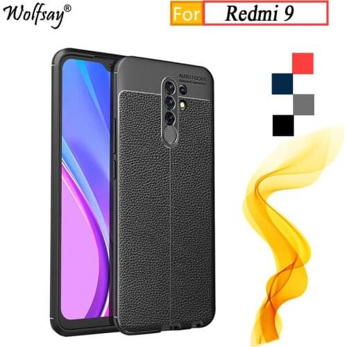 For Xiaomi Redmi 9 Case Redmi 8 8A 7A Rubber Housings Shockproof Bumper Silicone Case For Redmi 9 Phone Cover For Redmi 9 Case