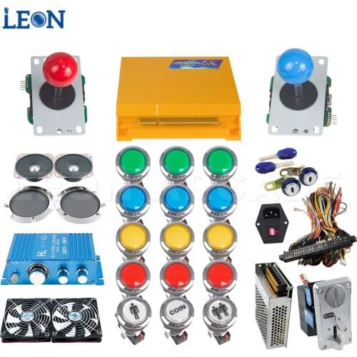 3a Games Arcade Machine Diy Kit Pandora Box Cx 5 Pin 8 Way Sanwa Arcade Joystick Chrome Plating Illuminated Arcade Button Crt