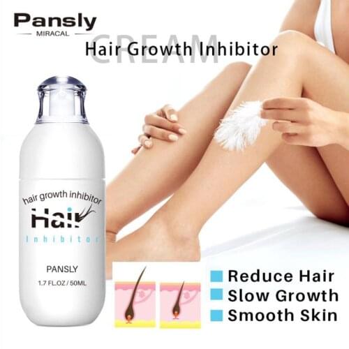 Pansly Hair Growth Inhibitor Repair Nourish Effective Herbal Permanent Face Legs Body Armpit Painless Hair Removal Dropshipping