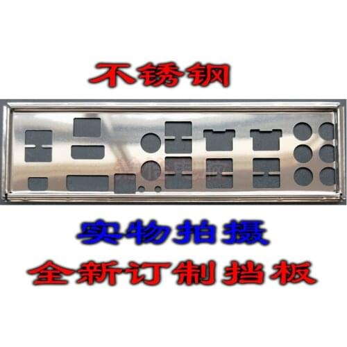 IO I/O Shield BackPlate Blende Bracket For Asus Z87-DELUXE