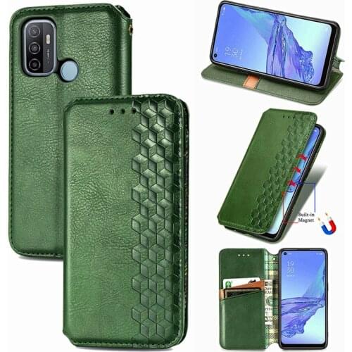 Leather Luxury Wallet Case for Oppo A53S 5G 2021 Flip Case OPPO A53S A53 S Magnetic Card Book Shell OPPO A53 4G Stand Cover