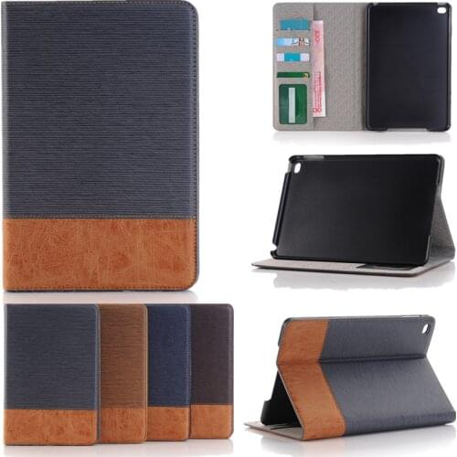 HOT! high quality Luxury case for ipad mini 4 leather Cover for ipad mini4 Smart stand case wakeup/sleep case