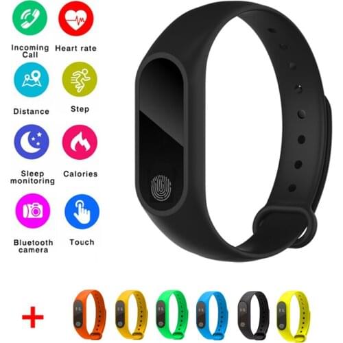 2019 Newest Smart Band M2 Waterproof Band Heart Rate Monitor Bluetooth Smart Bracelet Sleep Fitness Tracker Pedometer Wristband