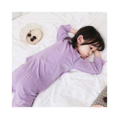 Baby Girl Pajamas Sets 2020 Spring New Kids Girls Casual Loose Soft Nightwear Girls Pajamas Toddler Long Sleeve Sleepwear Sets