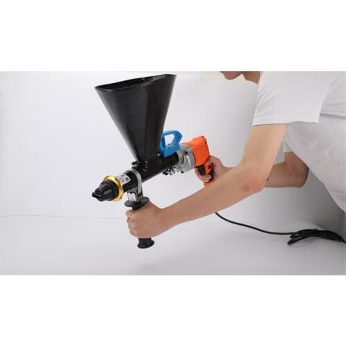 Hand-held wall slot grouting machine electric mortar grouting caulking gun