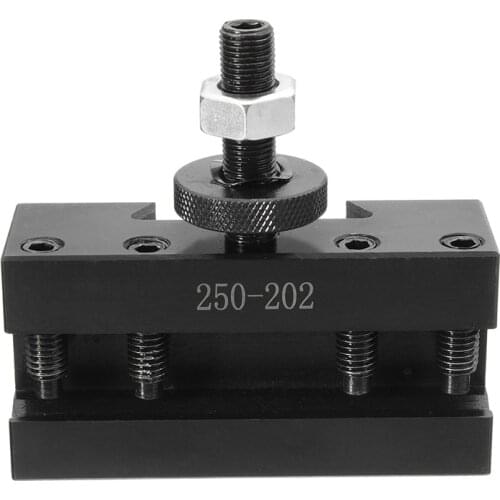 SHGO HOT-250-202 Quick Change Bxa #2Xl Tool Post Oversize 3/4 Inch Boring Turning Holder Boring/Facing/Turning Holder For Lathes