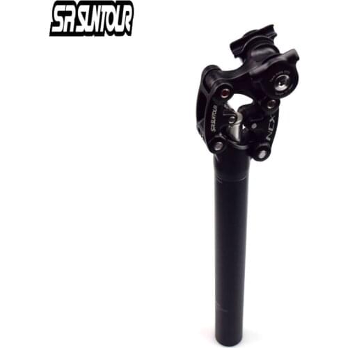 Bicycle Damping suspension seatpost Suntour NCX mountain bike seat post 27.2 31.6 27.2mm/31.6mm*350mm sliver black Seatposts