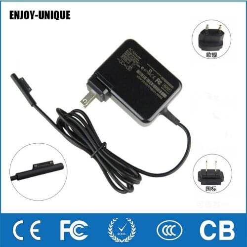 Charger for Microsoft Surface Pro 3 4 5 6 7 Go LX9A 1625 1706 Adapter 12V 2.58A AC Power Supply Fast Charge
