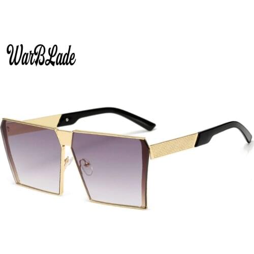 Women Sunglasses Womens Brand Designer Unique Square Oversize Sun Glasses for Women UV400 Vintage Metal Eyeglasses Frames