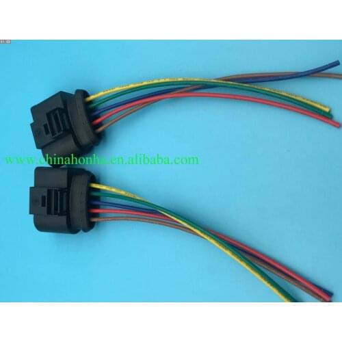 1/2/5/10/20 pcs/lots 5 Pin/Way MAF Mass Air Flow Plug Connector MK4 Beetle TDI ALH 1J0 973 999 A with wire or without wire