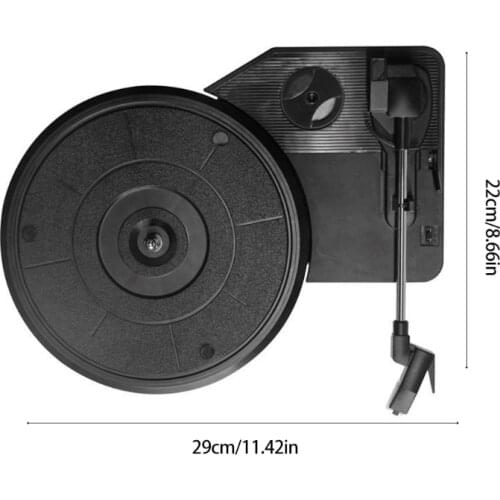 28cm Turntable Automatic Arm Return Record Player Gramophone For Lp Vinyl Record M76A