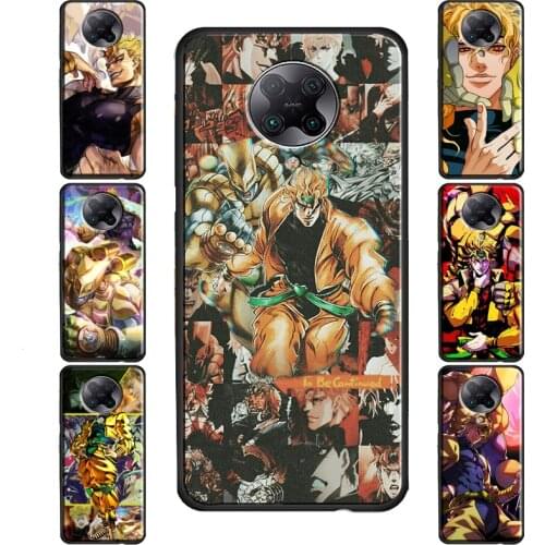 Dio The World JoJo Bizarre Case For POCO F3 F1 F2 Pro M3 X3 Cover For Xiaomi Mi 10T Pro Mi 11 Lite Note 10 Mi 11 Ultra