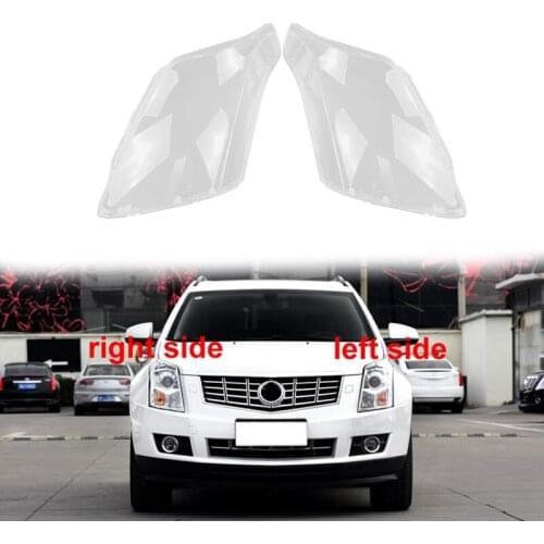 For Cadillac SRX 2010 2011 2012 2013 2014 2015 Headlight Shell Lamp Shade Transparent Lens Cover Headlight Cover