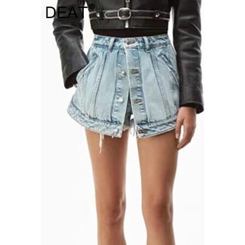 Женские завышенные шорты DEAT China At AliExpress