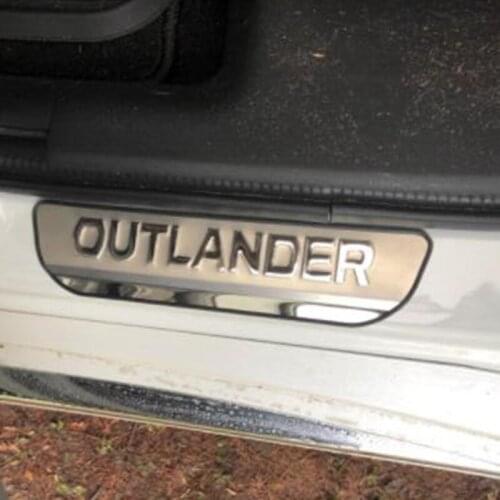 For Chevy Chevrolet Blazer 2019-2021 Stainless Door Sill Scuff Plate Pedal Entry Guard Protector Covers Car Styling