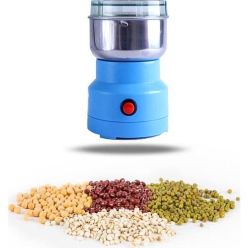 Electric Food Blender Grain Grinder Small Portable Blender Medicinal Herbs Powder Mixer Dry Grinding EU Plug